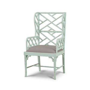 Martinique Bamboo Fauteuil-Blue Hand Home
