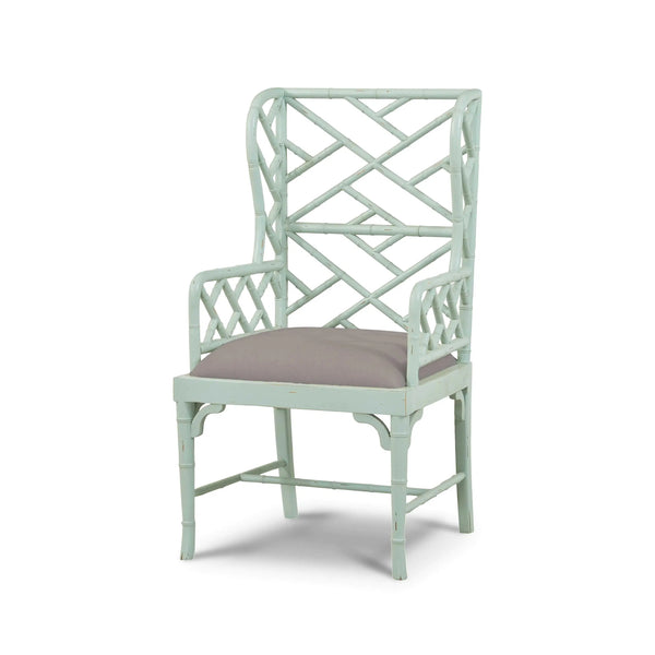 Martinique Bamboo Fauteuil-Blue Hand Home