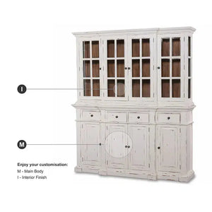 Genoa Hutch-Blue Hand Home