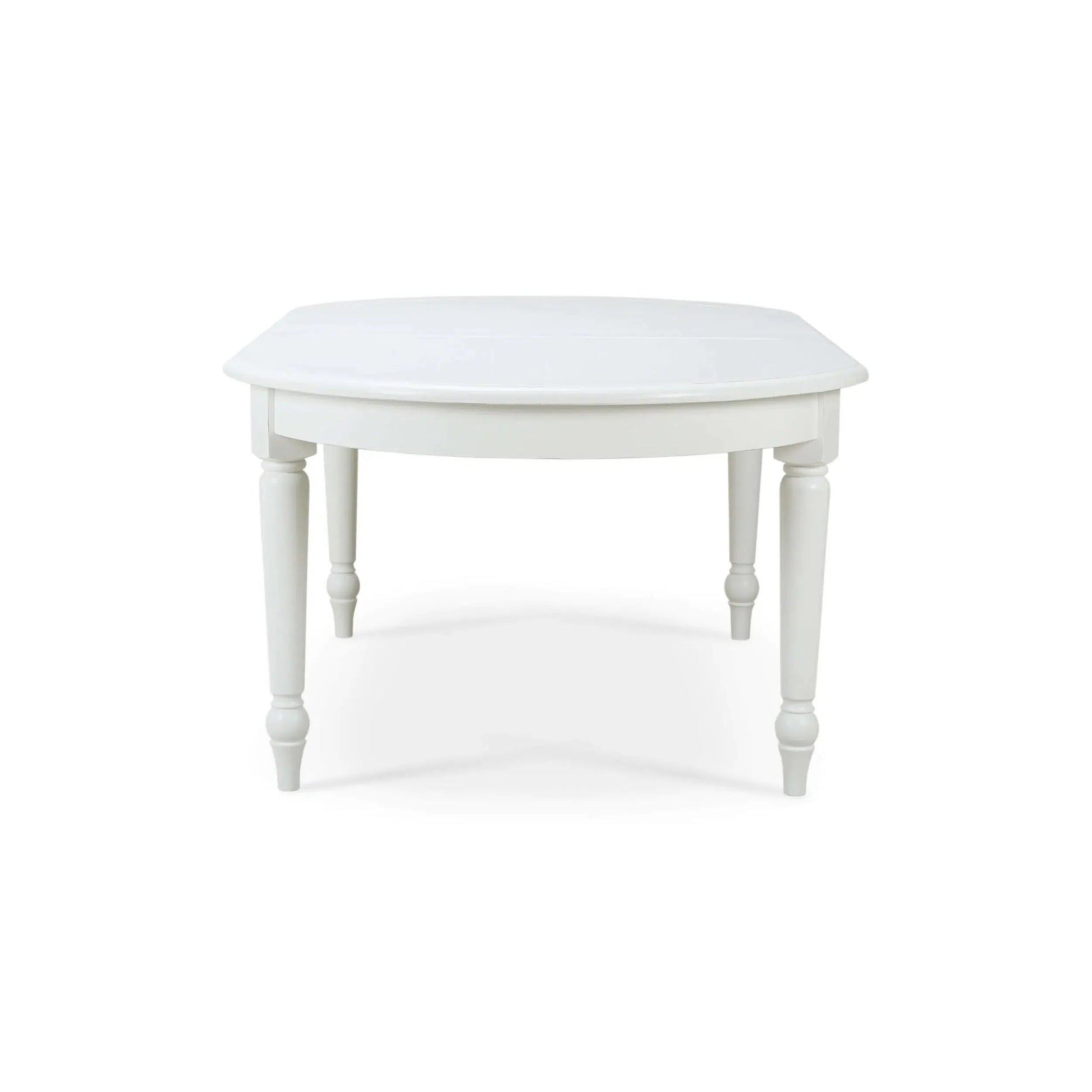Market Open Extension Table In Architectural White 82'' extends to 103''-Blue Hand Home