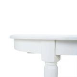 Market Open Extension Table In Architectural White 82'' extends to 103''-Blue Hand Home