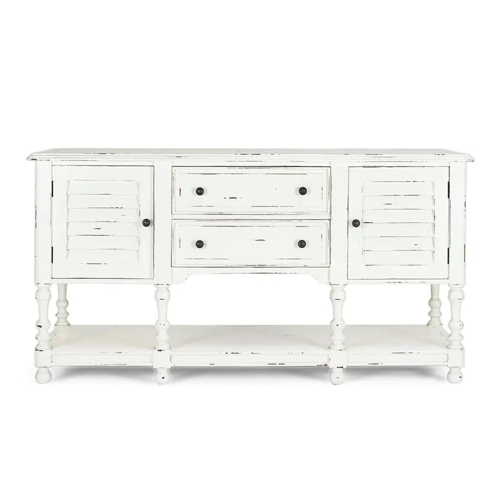 Orleans Sideboard 2 Door 2 Drawer-Blue Hand Home