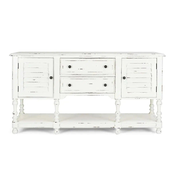 Orleans Sideboard 2 Door 2 Drawer-Blue Hand Home