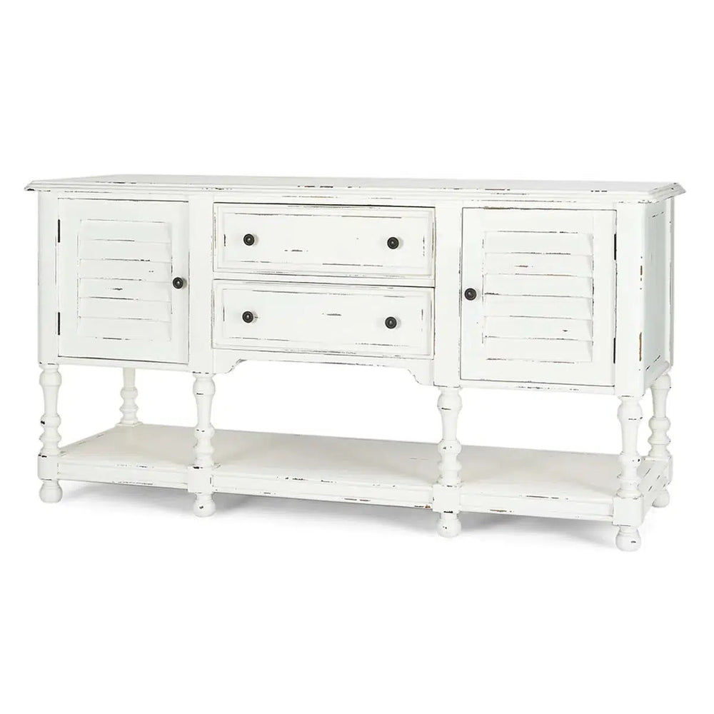 Orleans Sideboard 2 Door 2 Drawer-Blue Hand Home