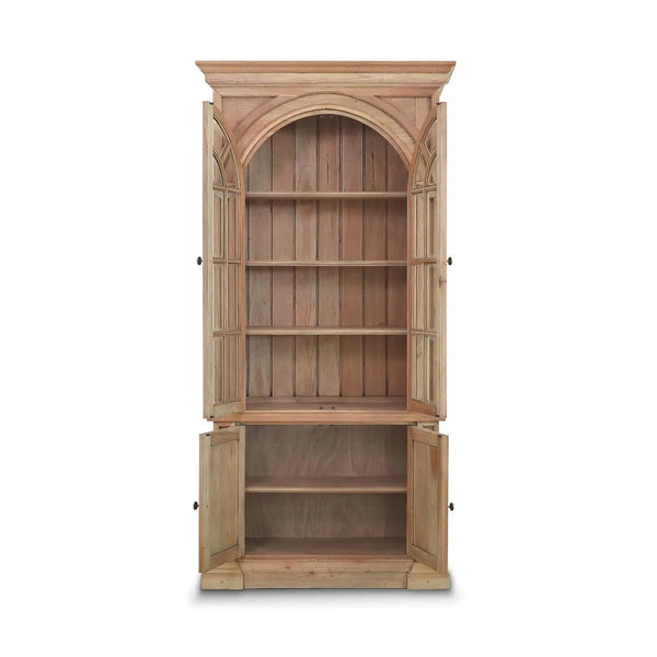 Roosevelt Library Bookcase-Blue Hand Home