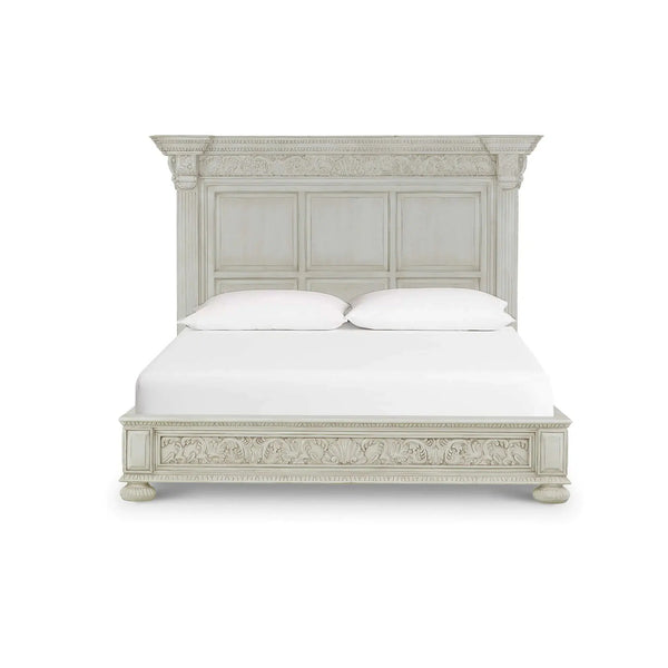 Charleston Bed King-Blue Hand Home