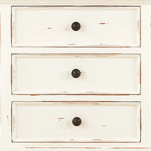 Cottage Tall Shutter Cabinet-Blue Hand Home