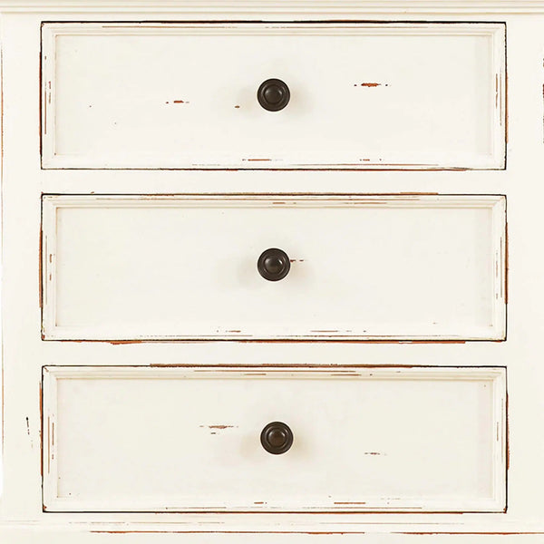 Cottage Tall Shutter Cabinet-Blue Hand Home