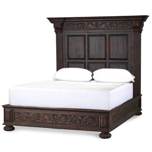 Charleston Bed Queen-Blue Hand Home