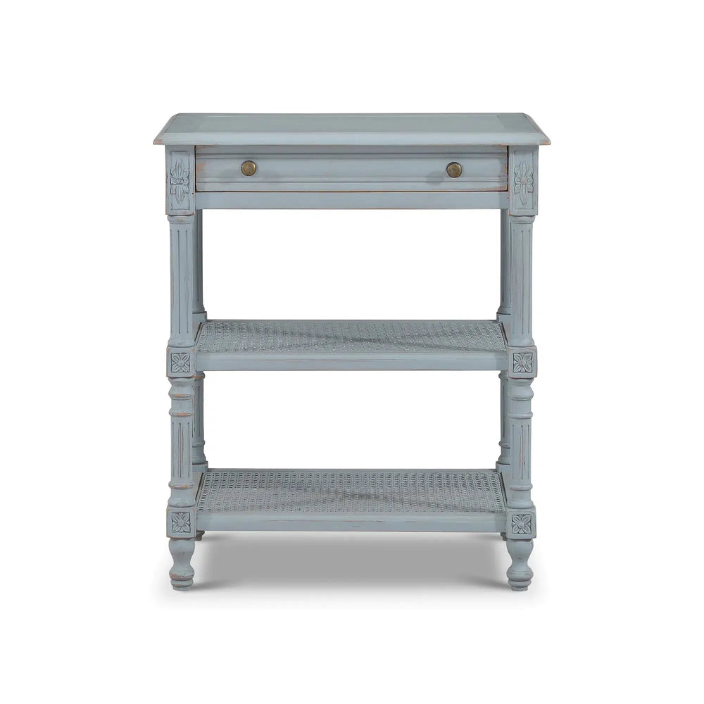 Melissa Side Table-Blue Hand Home