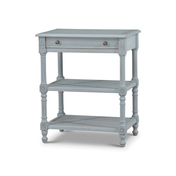 Melissa Side Table-Blue Hand Home