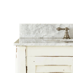 Cottage Guest Vanity w/ Sink & Marble Top-Blue Hand Home