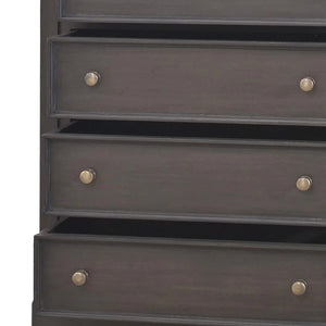 Huntley 5 Drawer Chest-Blue Hand Home