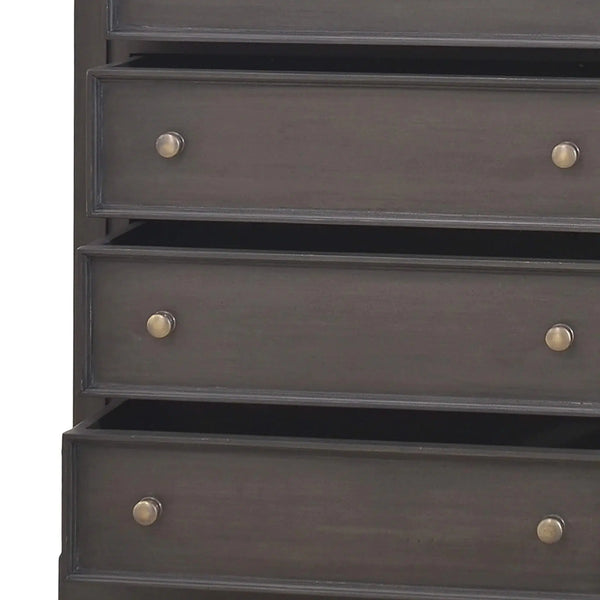 Huntley 5 Drawer Chest-Blue Hand Home