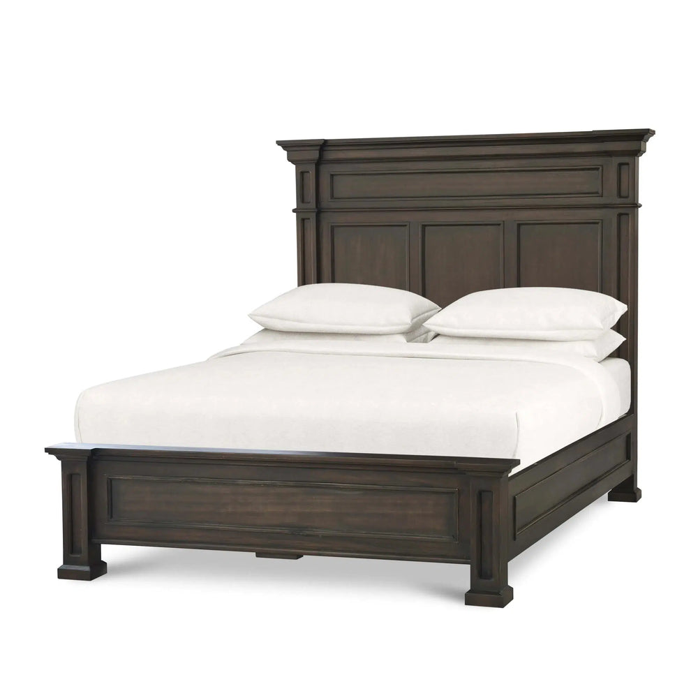Empire Bed Queen-Blue Hand Home
