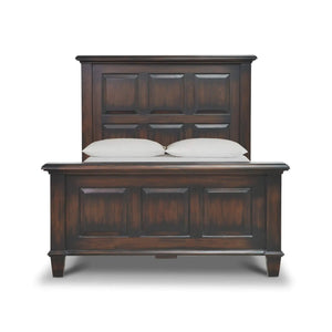 Huntley Bed Queen-Blue Hand Home