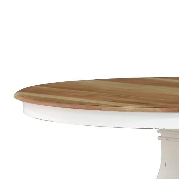 Trestle Round Dining Table 60"-Blue Hand Home