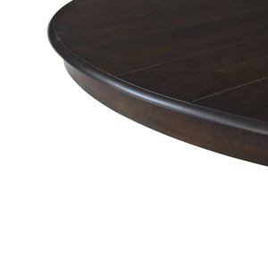 Trestle Round Dining Table 72''-Blue Hand Home