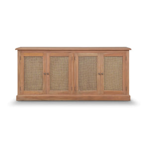 Wilmington 4 Door Sideboard-Blue Hand Home