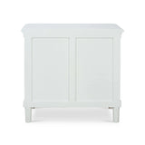 Hayward 3 Drawer Dresser Small In Architectural White-Blue Hand Home