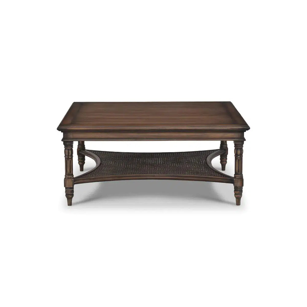 Montego Square Coffee Table-Blue Hand Home