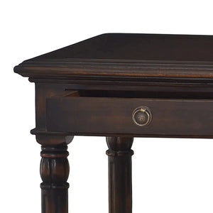 Montego Square End Table w/ Drawer-Blue Hand Home