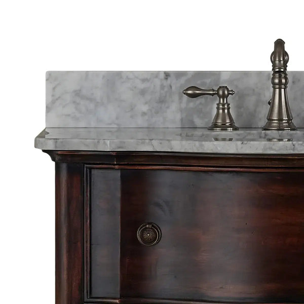 Davis Vanity w/ Sink & Marble Top-Blue Hand Home