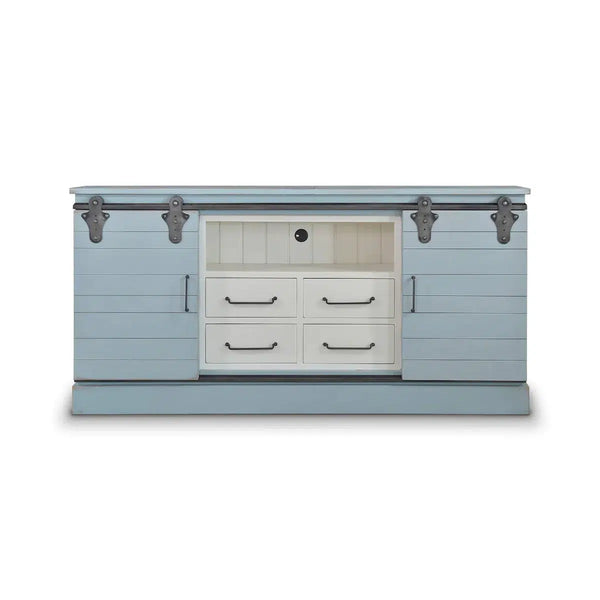 Sonoma Media Console 84''-Blue Hand Home