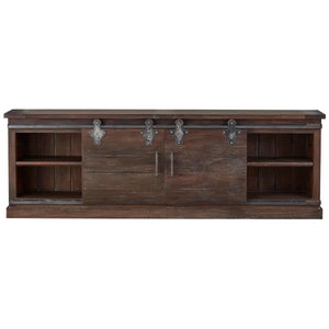 Sonoma Narrow Media Console 84''-Blue Hand Home