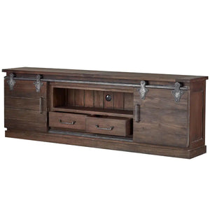 Sonoma Narrow Media Console 84''-Blue Hand Home