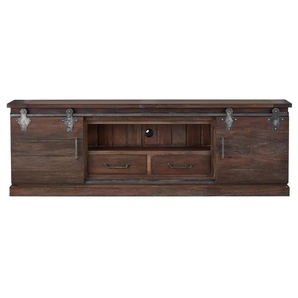 Sonoma Narrow Media Console 84''-Blue Hand Home