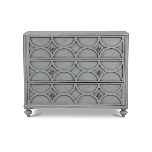 Savannah Dresser 3 Drawer-Blue Hand Home