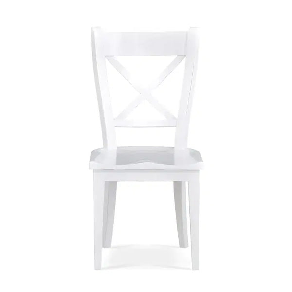 Summerset Chair w/ Wood Seat In Grey Charleston-Blue Hand Home
