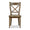 Summerset Chair w/ Wood Seat In Straw Wash-Blue Hand Home