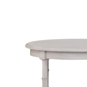 Martinique Round Side Table-Blue Hand Home