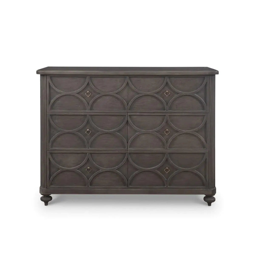 Savannah Dresser 3 Drawer Large-Blue Hand Home