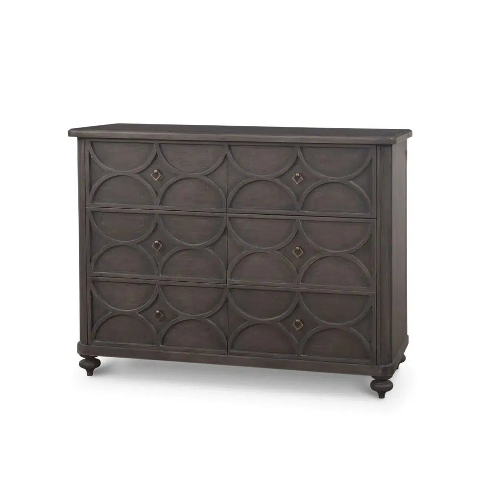 Savannah Dresser 3 Drawer Large-Blue Hand Home