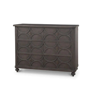 Savannah Dresser 3 Drawer Large-Blue Hand Home