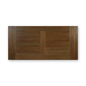 Trestle Dining Table 84'' In Straw Wash-Blue Hand Home