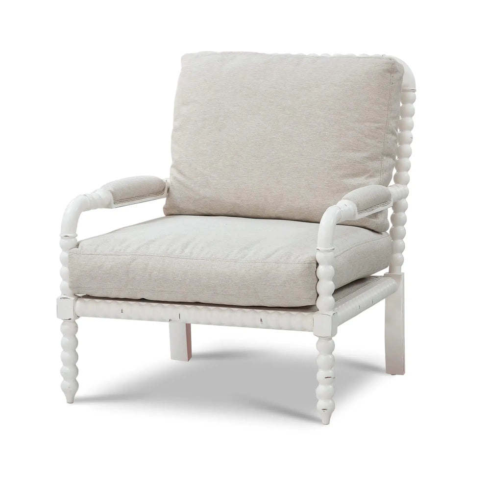 Cholet Arm Chair-Blue Hand Home