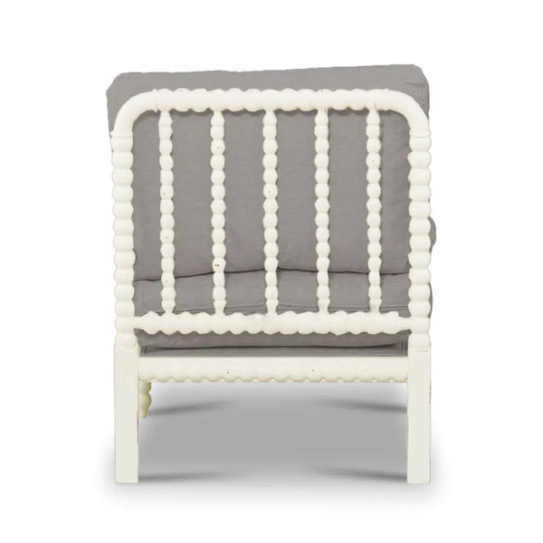 Cholet Arm Chair w/Ottoman-Blue Hand Home