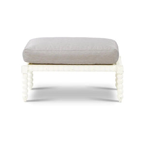 Cholet Ottoman-Blue Hand Home