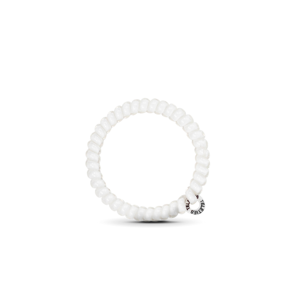 Spiral Hair Coils | Small | Coconut White Hair Ties-Blue Hand Home