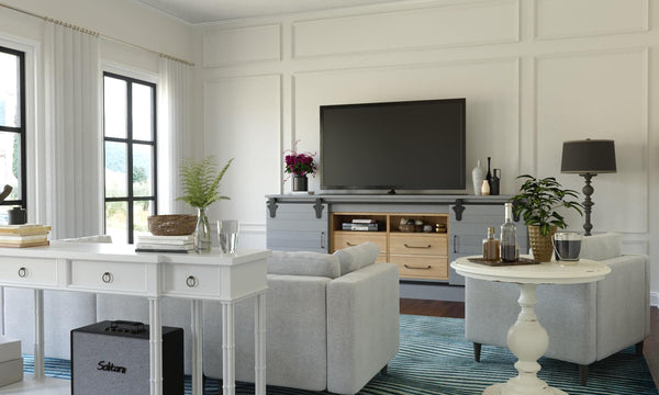 Sonoma Media Console-Blue Hand Home
