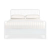 Cholet Bed King In Architectural White-Blue Hand Home