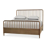 Cholet Bed King In Straw Wash-Blue Hand Home