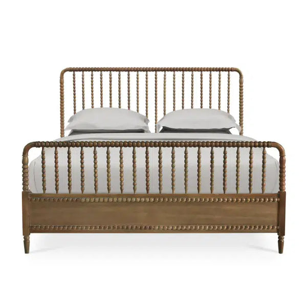 Cholet Bed King In Straw Wash-Blue Hand Home