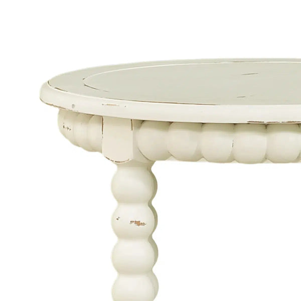 Cholet Round End Table-Blue Hand Home