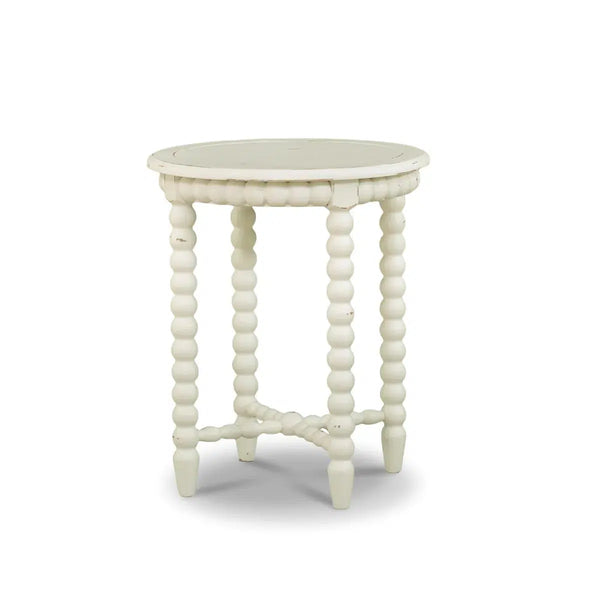Cholet Round End Table-Blue Hand Home