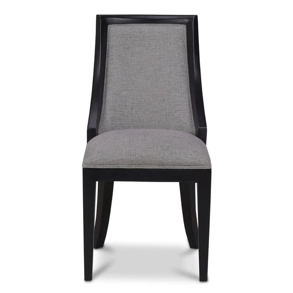 Monarch Rattan Back Dining Chair-Blue Hand Home